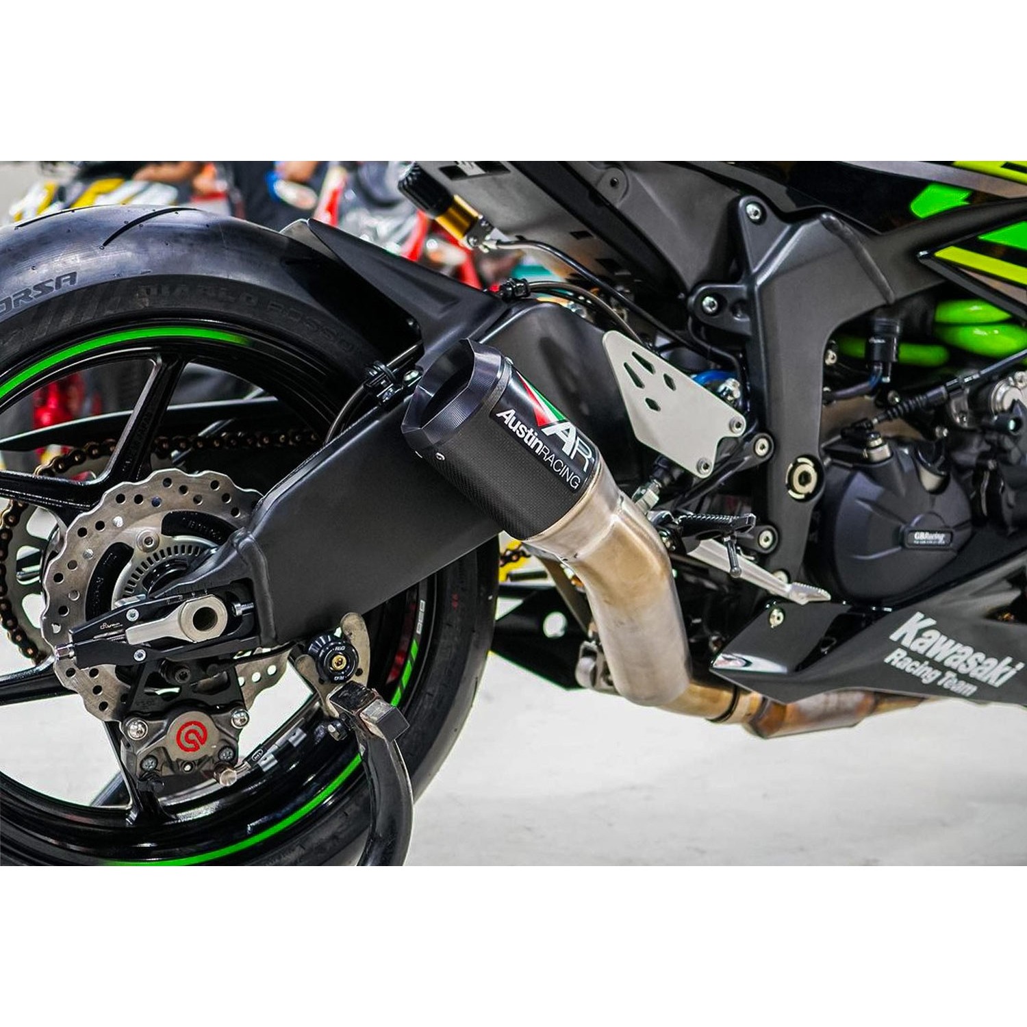 KAWASAKI 2009 - 2025 ZX636/ZX6R GP1/GP2 DE-CAT EXHAUST