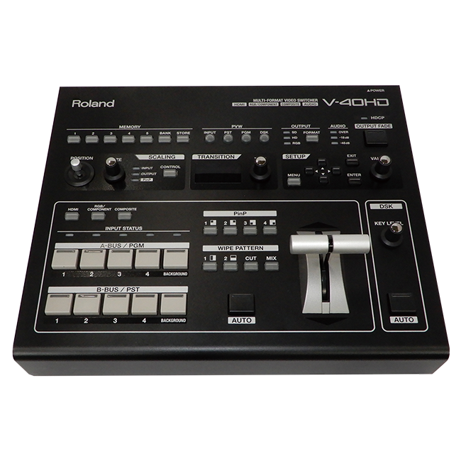 V-40HD｜ライブスイッチャー｜イベント映像事業｜映像センター