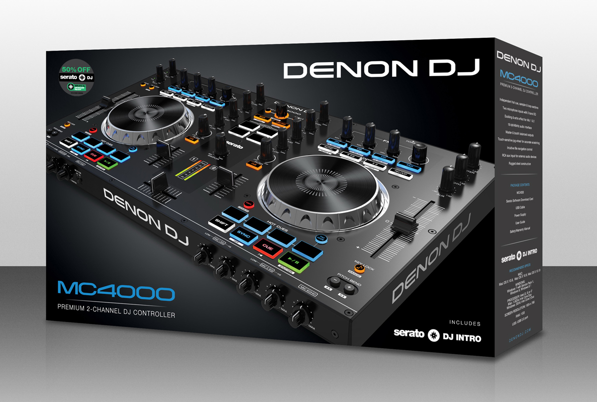 Denon DJ MC4000 | 2-Channel DJ Controller | Cheap DJ Controller