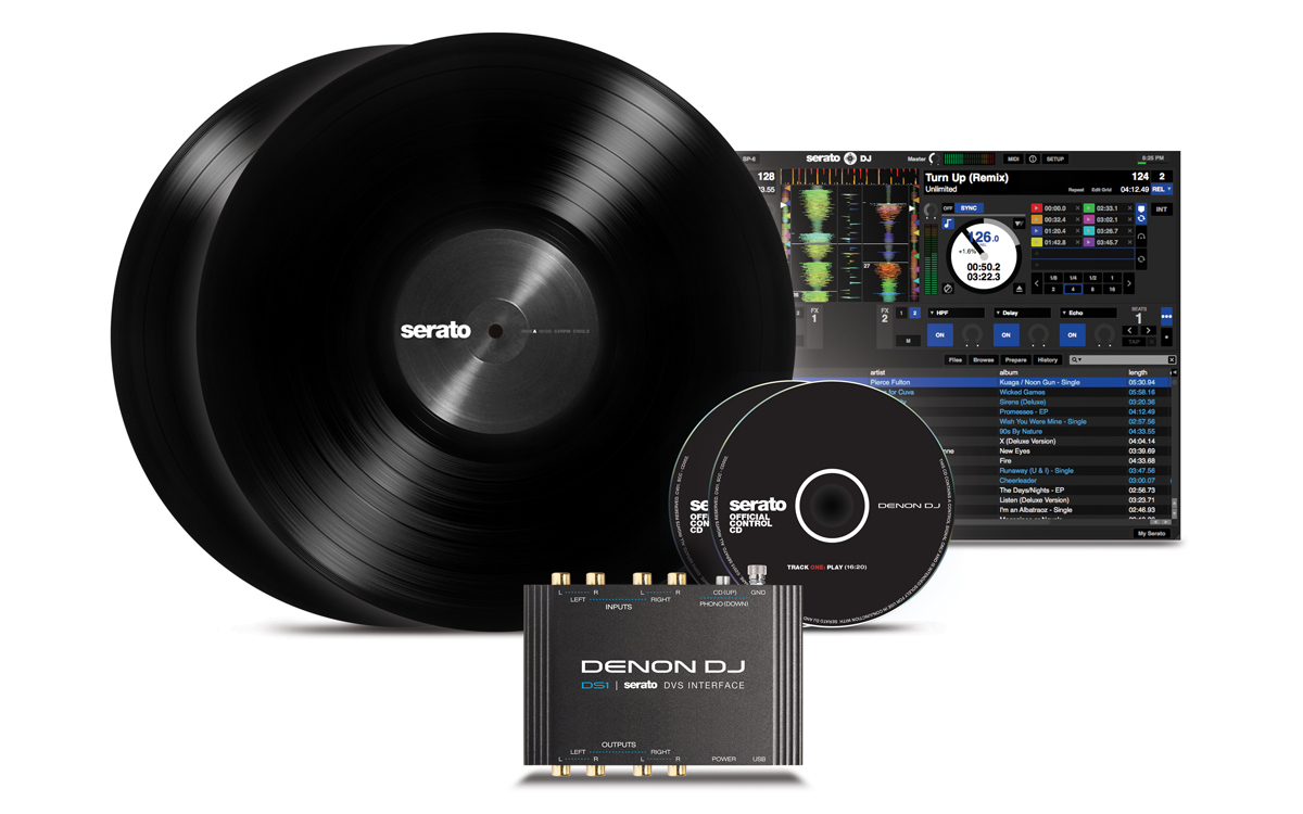 Denon DJ DS1 | 4-channel USB Audio Interface for Serato DJ