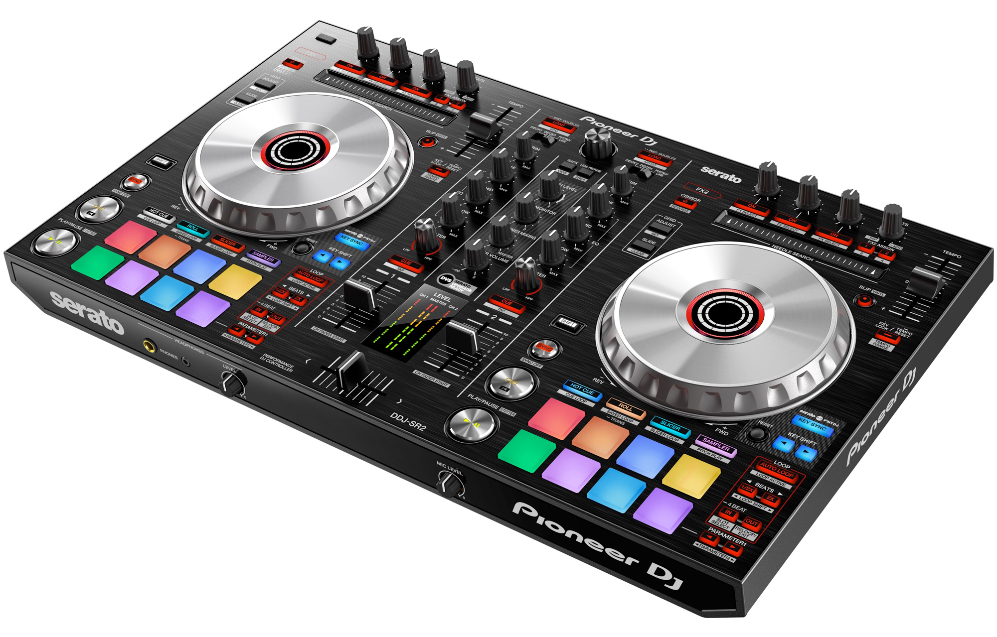 Pioneer DJ DDJ-SR2 Portable 2-Channel Serato DJ Controller