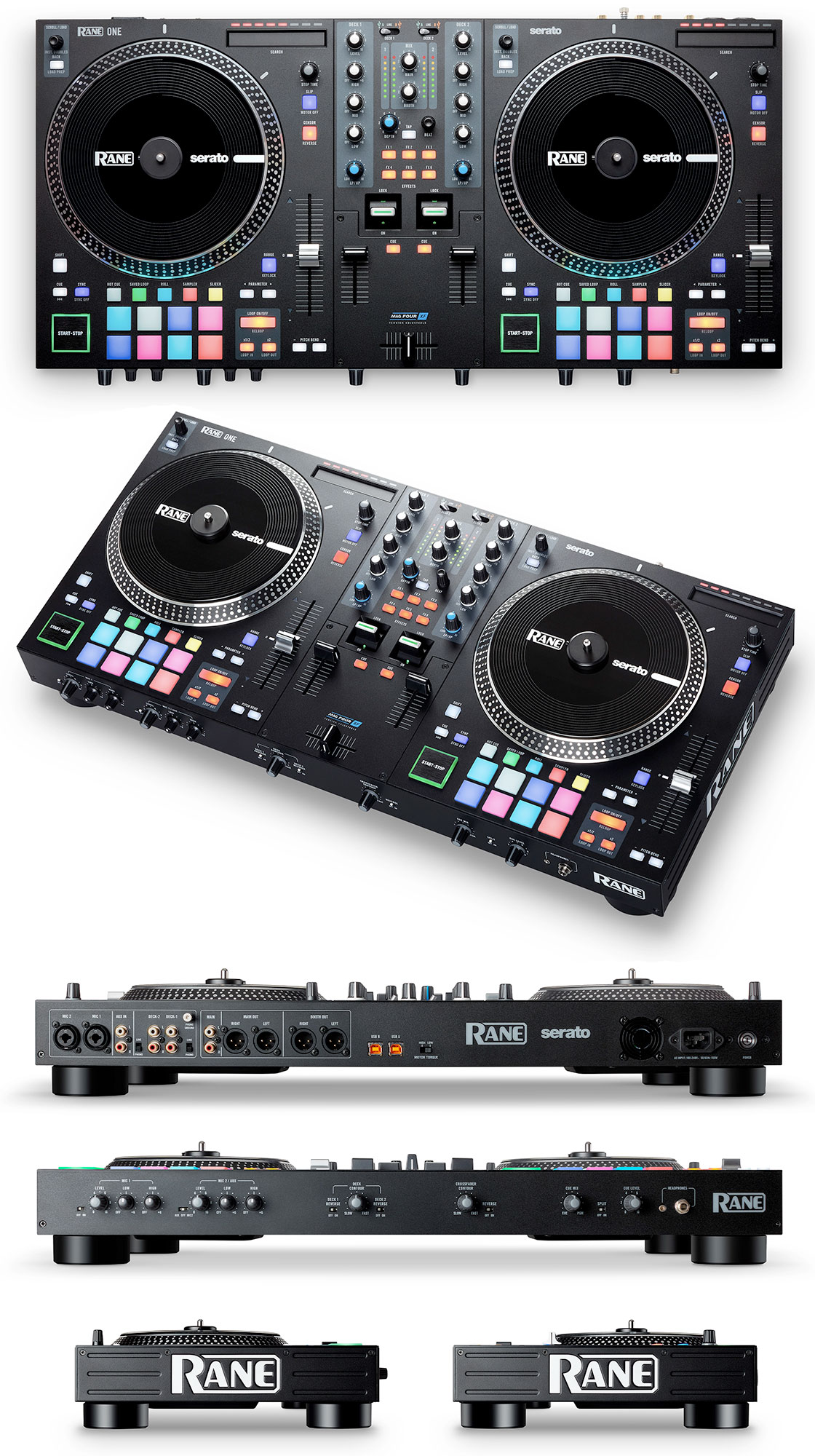 New Rane ONE DJ Controller with Motorized Platters