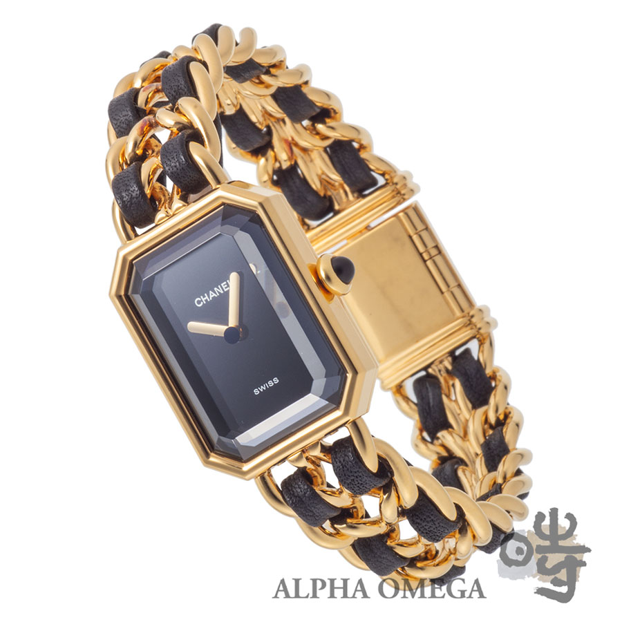 シャネル プルミエール M [H0001] 1990年代 レディース 腕時計