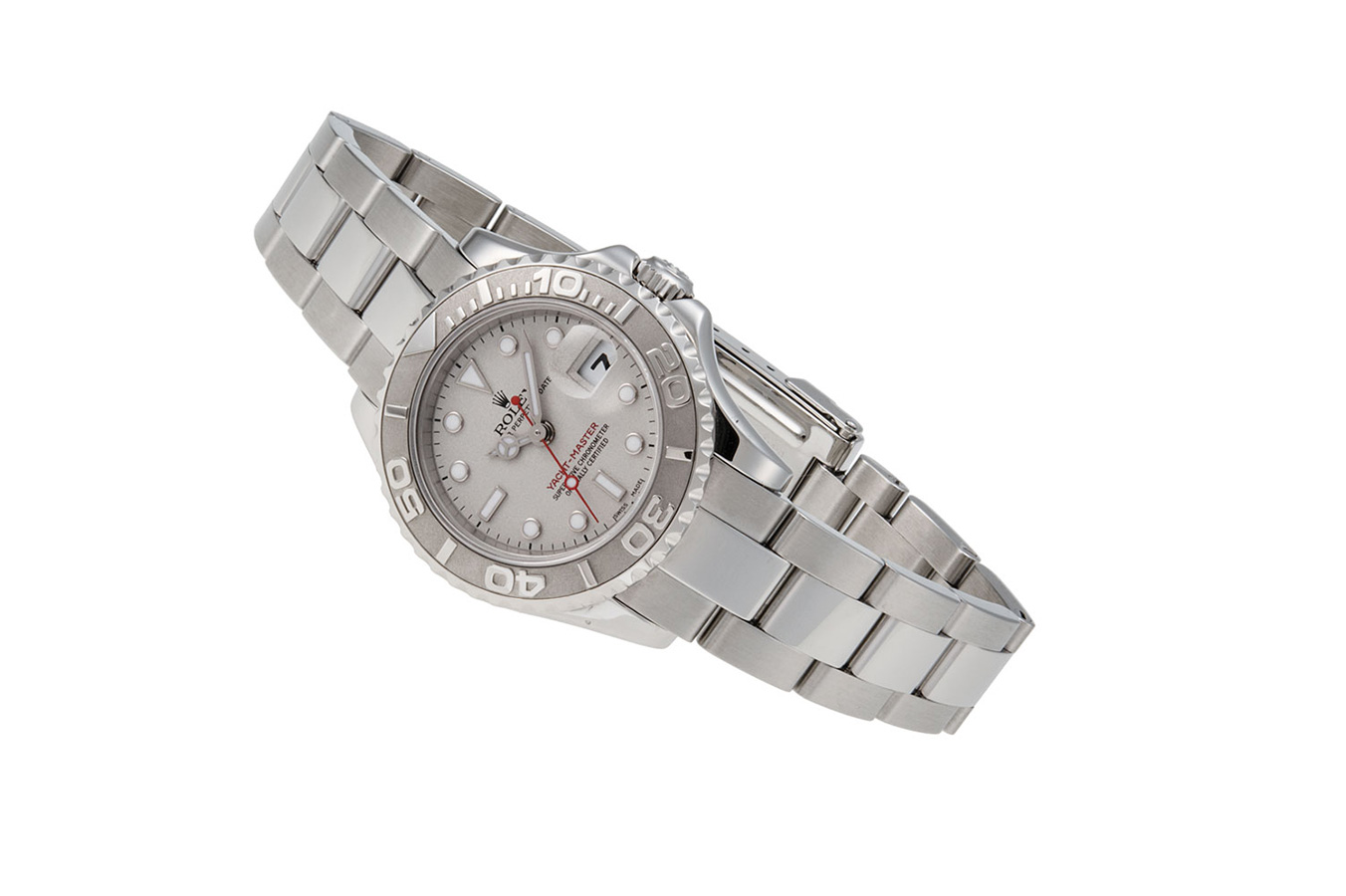 ロレックス ヨットマスター ロレジウム Ref.169622 プラチナベゼル