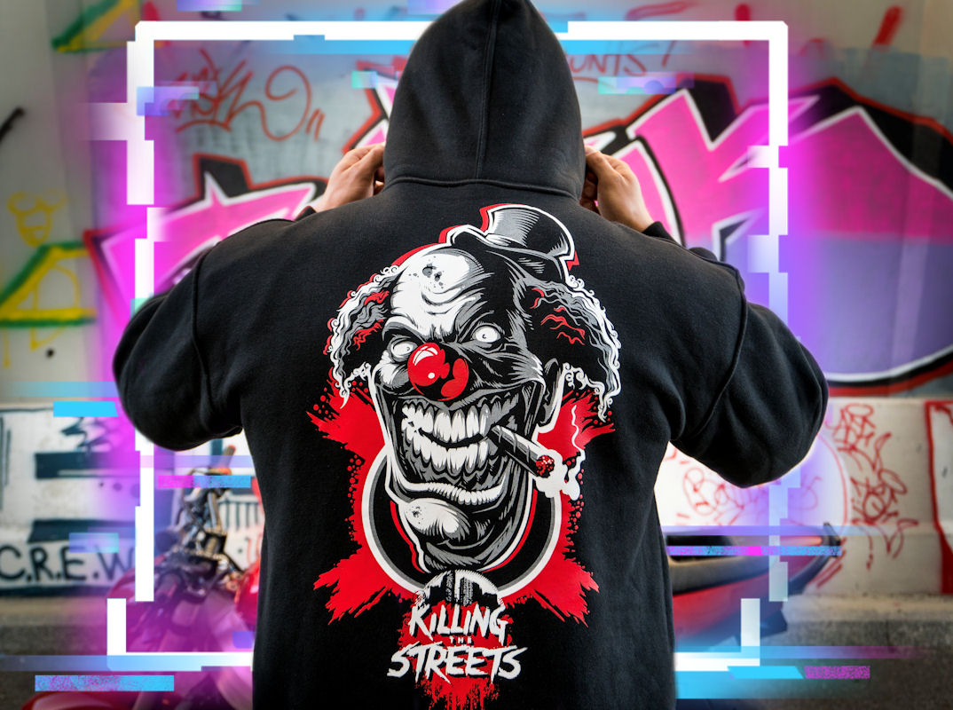 ポーランド発 ストリートスタント系 オリジナル フードパーカー｜AxxL