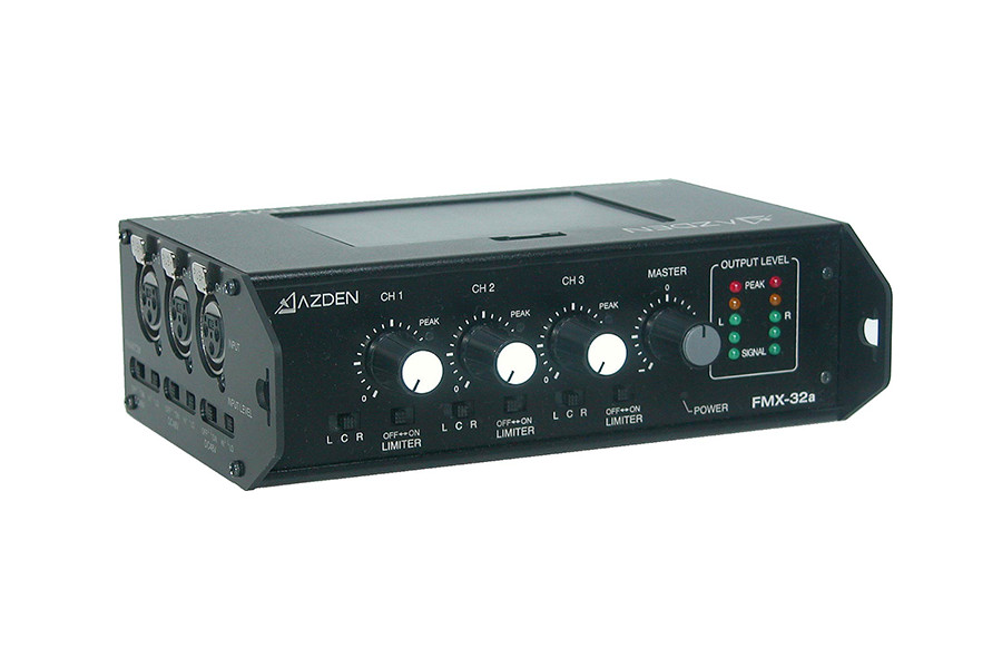 FMX-32a 3チャンネル ポータブルミキサー | ミキサー | 製品情報