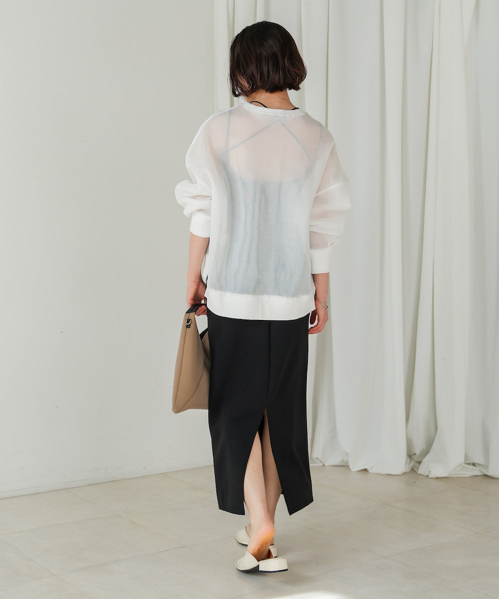 クリアダンボールプルオーバー