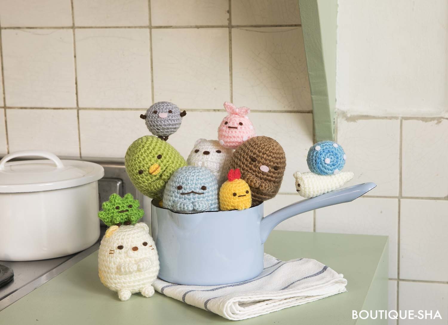 すみっコぐらし かわいいあみぐるみ | 本の情報 | ブティック社