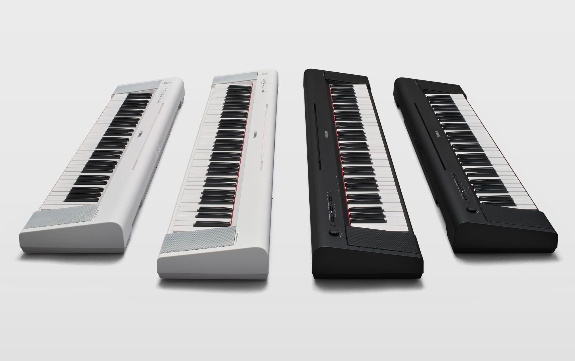 Yamaha Piaggero NP35 Smart Portable Piano; White | Bonners Music
