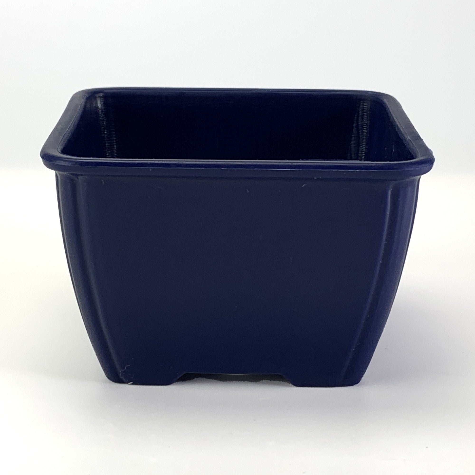 プラ鉢 3号 正角鉢 青 幅9.7cm×高さ6.3cm の販売｜盆栽妙 – 盆栽妙 本店