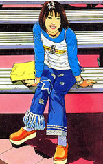 江口寿史 イラスト集「素顔～美少女のいる風景」 BOOKSルーエの