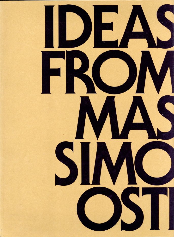 IDEAS FROM MASSIMO OSTI / Edit: Daniela Facchinato | 小宮山書店