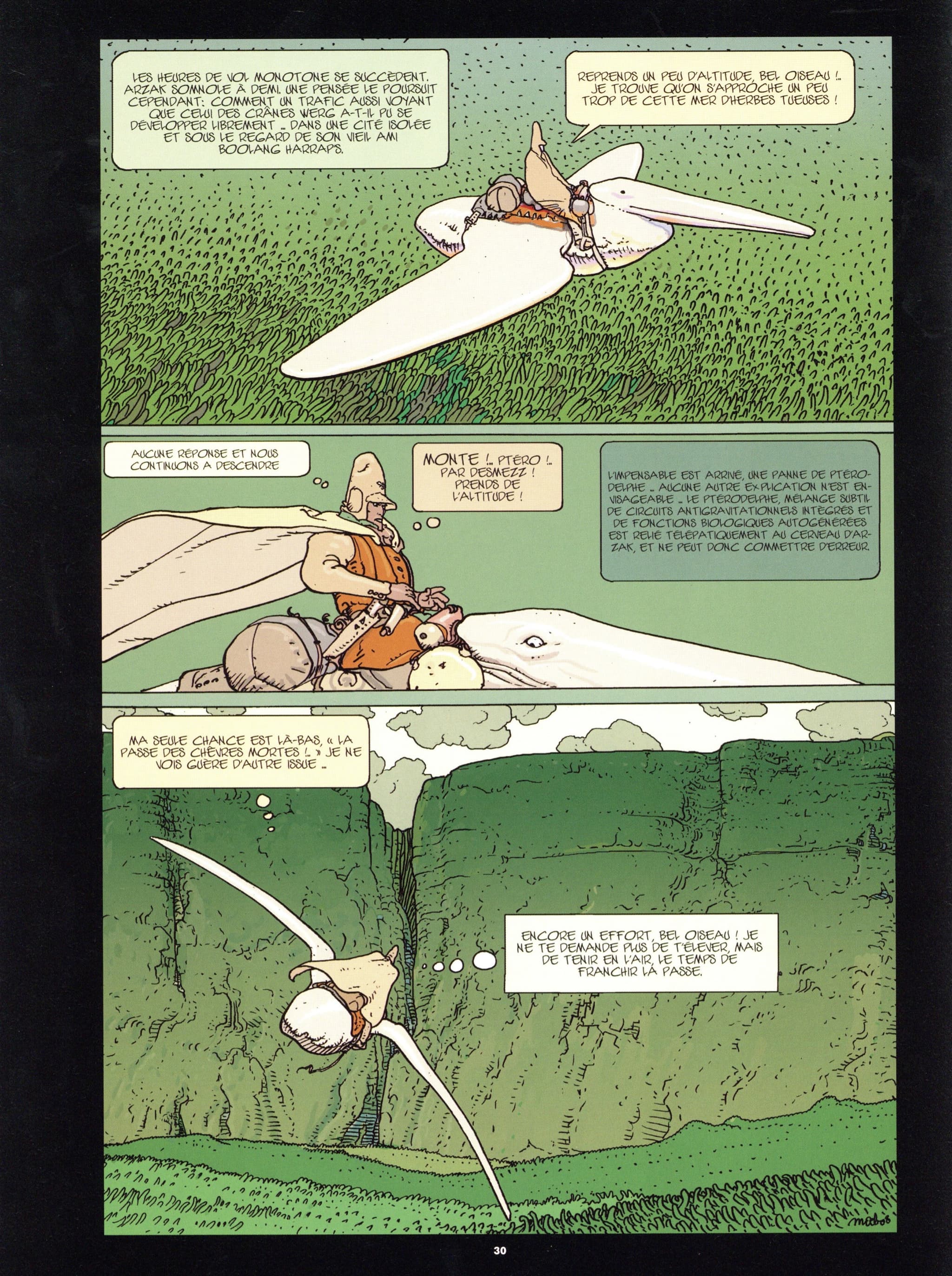 MOEBIUS Transe Forme / Illustration: Moebius（Jean Giraud Moebius