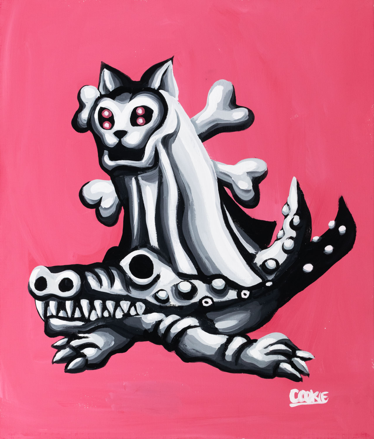 この先生物 強進化 Crocodile and cat ghost / COOKIE | 小宮山書店