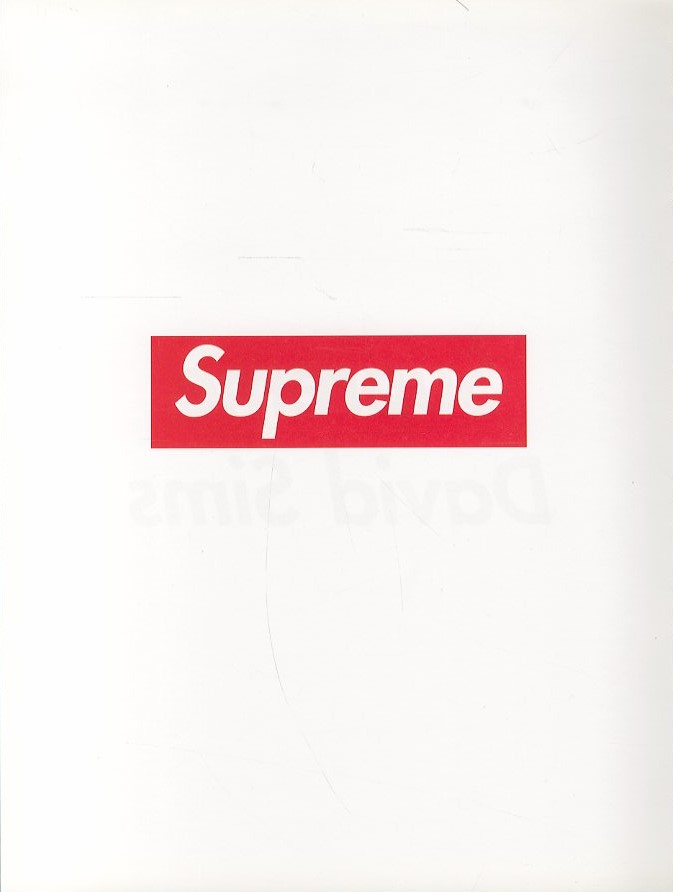 Supreme David Sims / Photo: David Sims | 小宮山書店 KOMIYAMA TOKYO