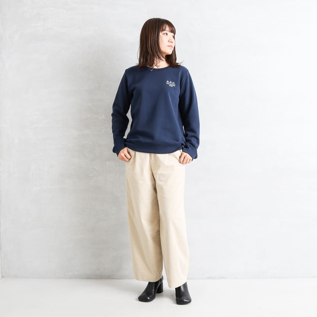 A.P.C. アーペーセー Skye スウェットシャツ｜BORN FREE ONLINE SHOP