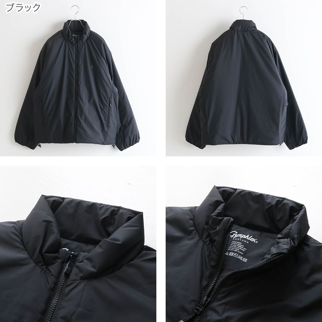 Gymphlex ジムフレックス ポリエステルタフタ スタンドカラー