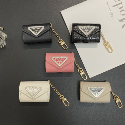 ブランド プラダ AirPods 4 3 Pro3 pro2ケース 華やかレザー Prada