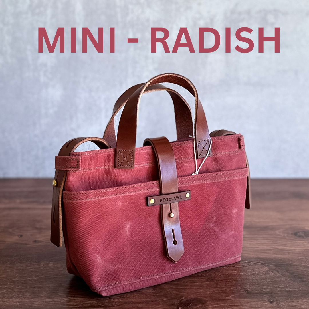 Peg and Awl ] Mini Waxed Canvas Tote – Baum-kuchen