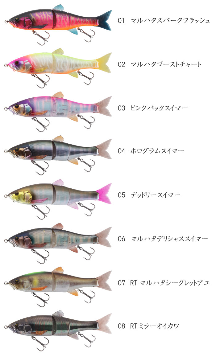 全14色】ジャッカル ダウズスイマー 180SF JACKALL DOWZ SWIMMER