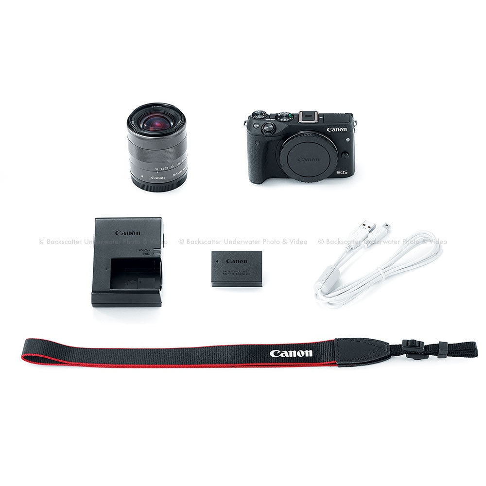 Canon EOS M3 EF-M 18-55mm IS STM Kit Black