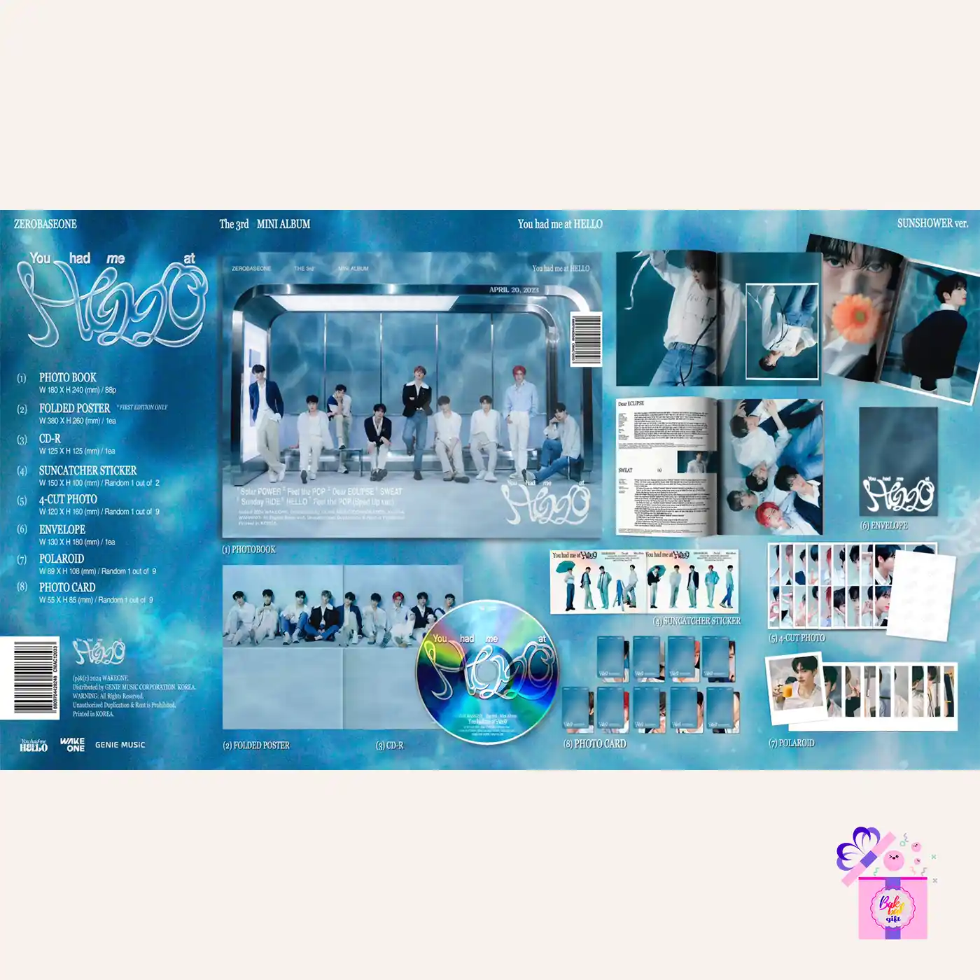 ZB1 – You had me at HELLO (3rd Mini Album) – Bak Bak K-Pop Store