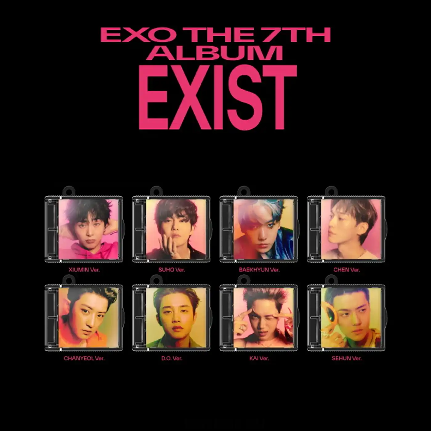 EXO – EXIST (7th Album) [SMini Ver.] – Bak Bak K-Pop Store