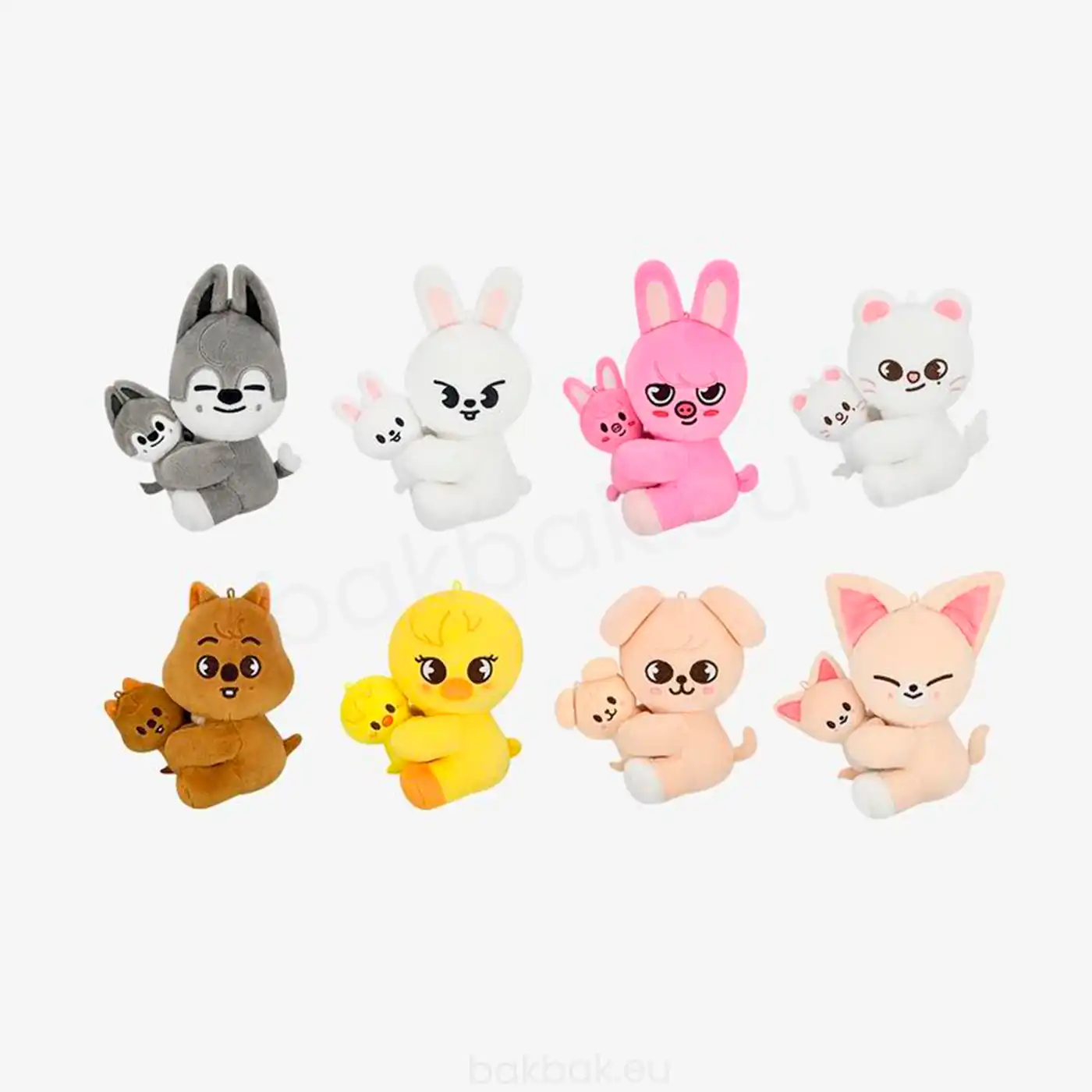 Stray Kids – SKZOO Magnet Plush Set [celebrATE] – Bak Bak K-Pop Store