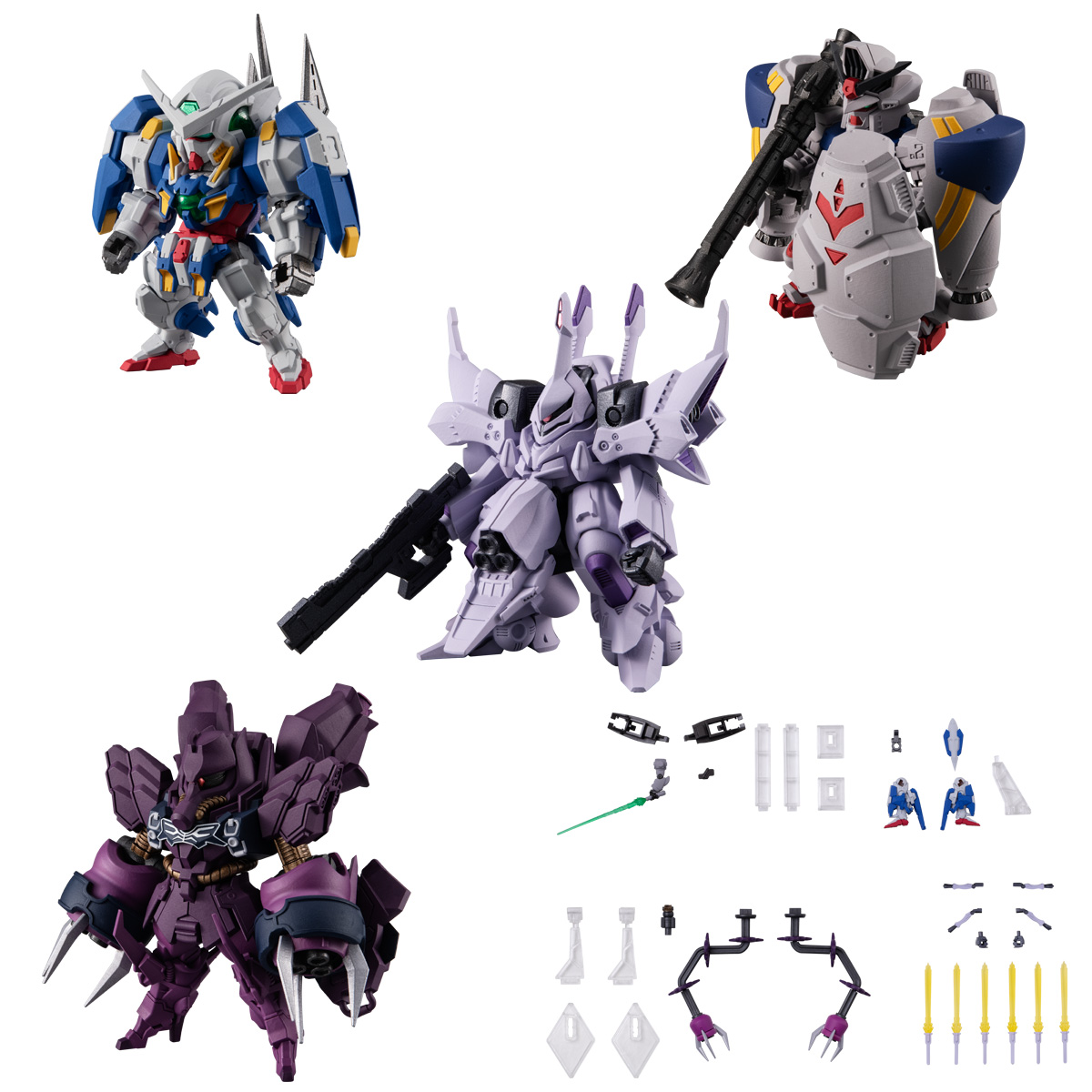 FW GUNDAM CONVERGE CORE 赤いガンダムセット【プレミアムバンダイ限定