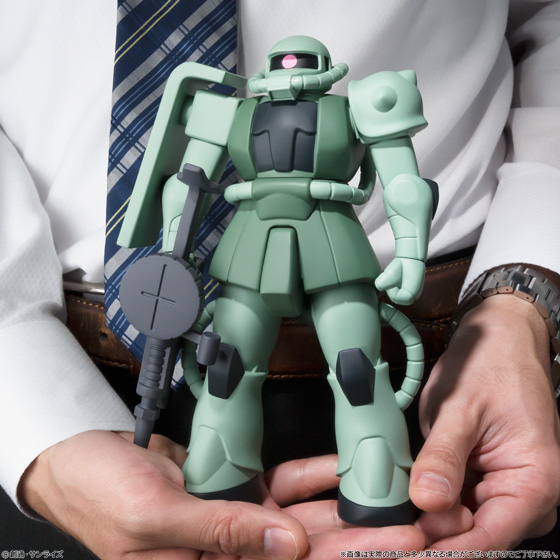 DXソフビスーツガンダム「量産型ザク」｜発売日：2018年10月｜バンダイ