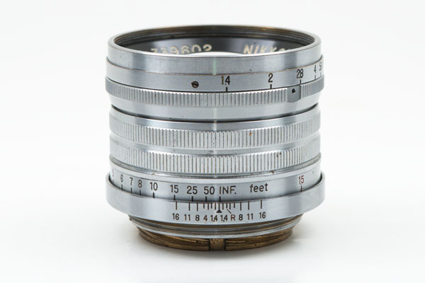 Nikon NIKKOR-S•C 1:1.4 f=5cm LTM/LSM/M39/L39 Lens (50mm f/1.4