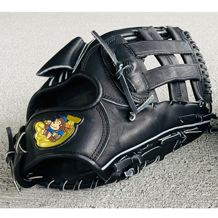 ごりら印の野球道具 野球 硬式 グラブ 外野手用 爆肩 バッケン ごりら