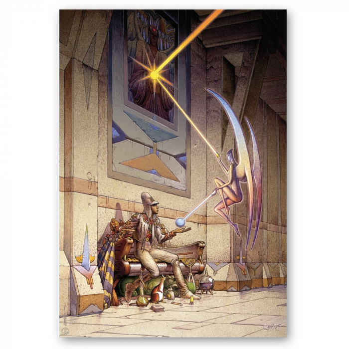Official collectible poster Moebius Starwatcher - Angel (50x70cm)