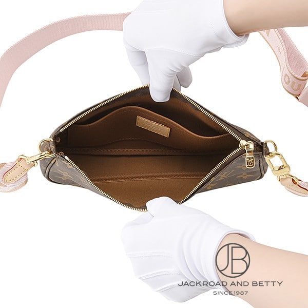 ミュルティ・ポシェット・アクセソワール ローズクレール ピンク