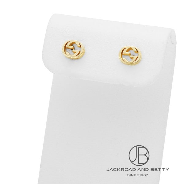 インターロッキング ピアス[662111 J8500 8000] Interlocked G Stud