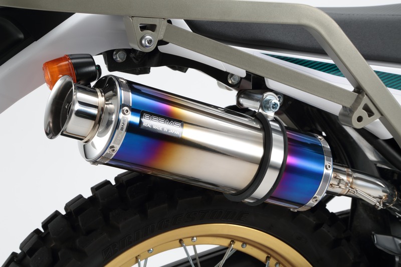 SS300 SP ヒートチタン スリップオン：SEROW250 Fi：2008〜：政府認証