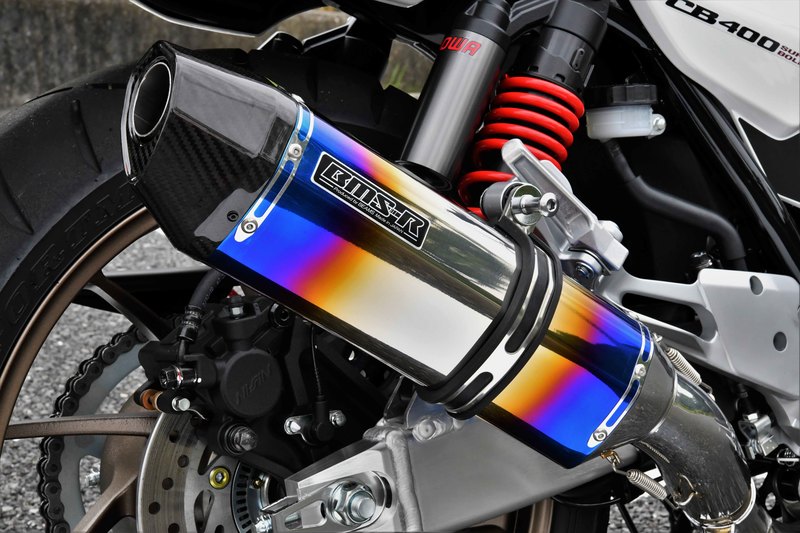CB400SF-SB NC42 BEAMS BMS-R チタンマフラー（値下済） BEAMS（ビームス） 爆買クーポン配布 バイク用 マフラー CB400SB/SF
