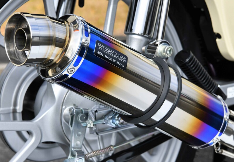 値下げしました　 BEAMS ズーマー　マフラー R-EVO ステンレス：ズーマー50 ｜ BEAMS