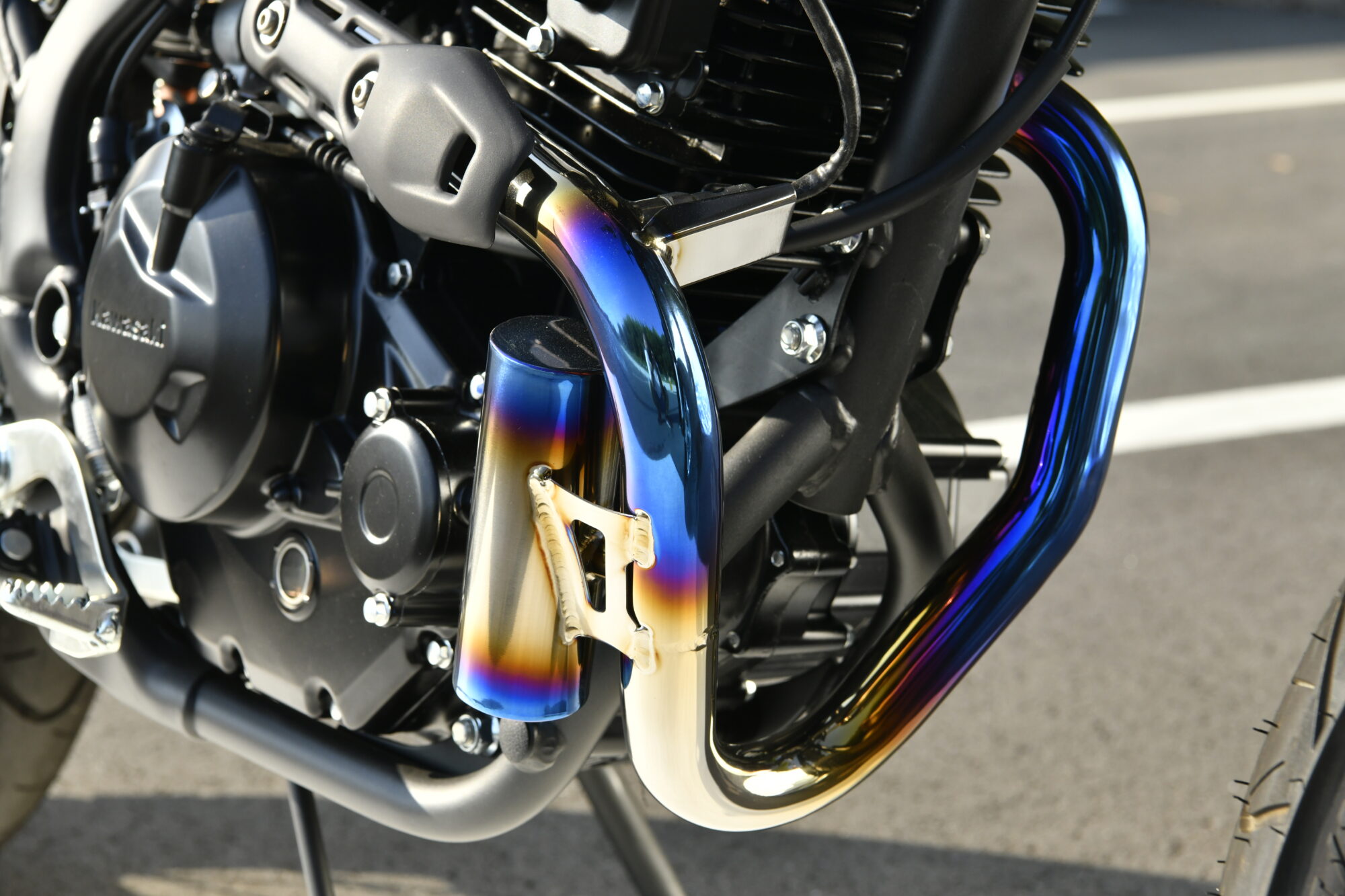 bws125x BEAMS ステンレス マフラー BEAMS（ビームス） 爆買クーポン配布 バイク用 マフラー KLX125 EBJ