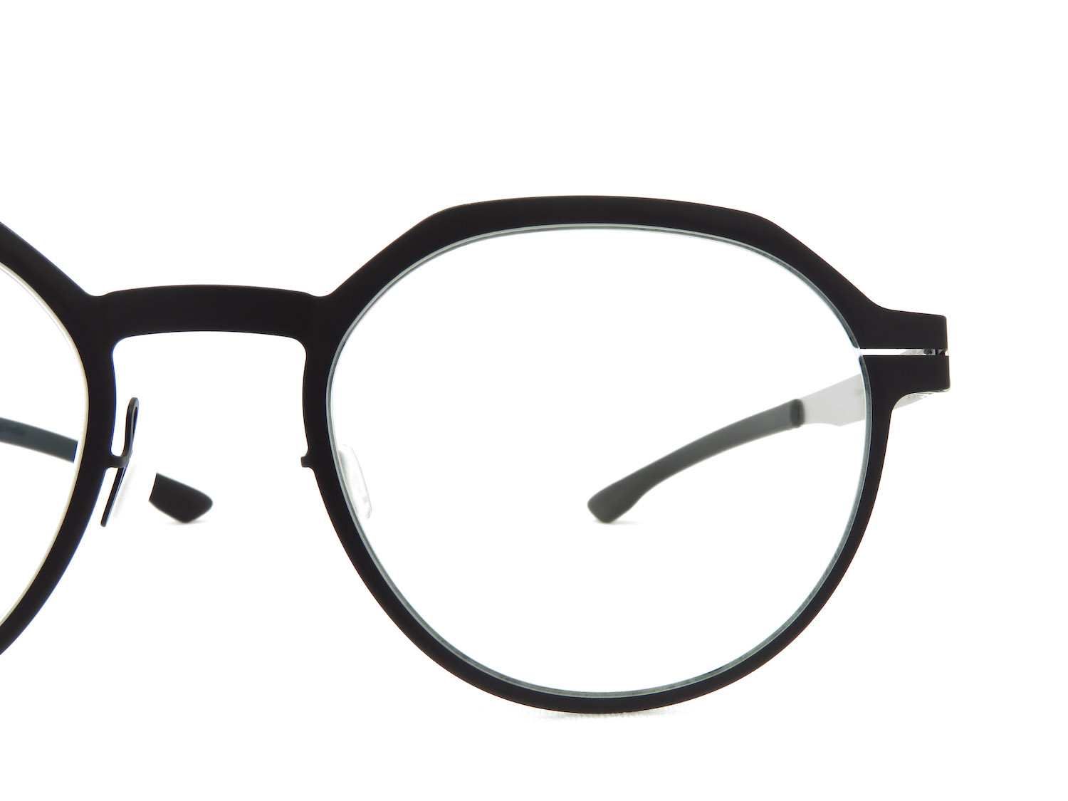 ic! berlin アイシーベルリン メガネフレーム Xavier V. col.Black