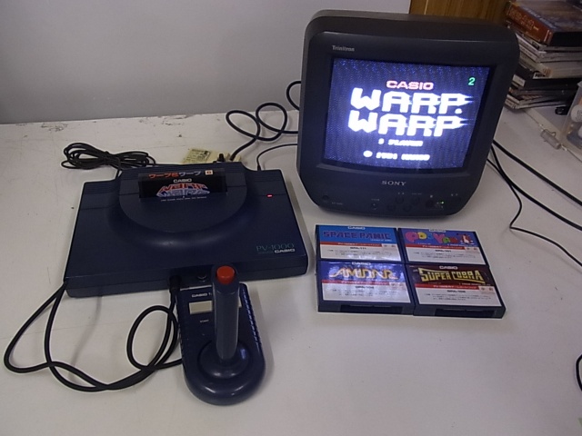 カシオPV-1000本体とソフト5本を買取致しました｜BEEP