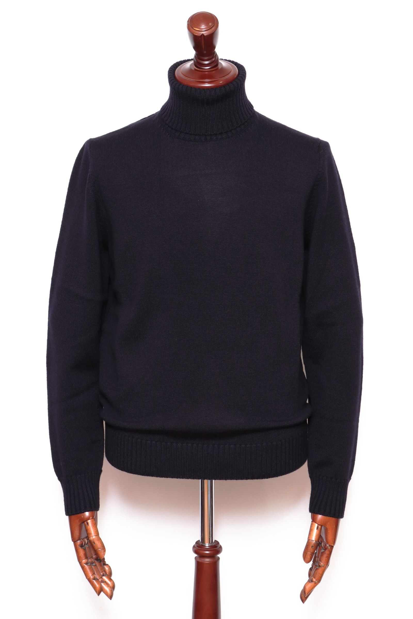 Drumohr - 8ゲージ ミドルゲージ タートルネック ニット セーター