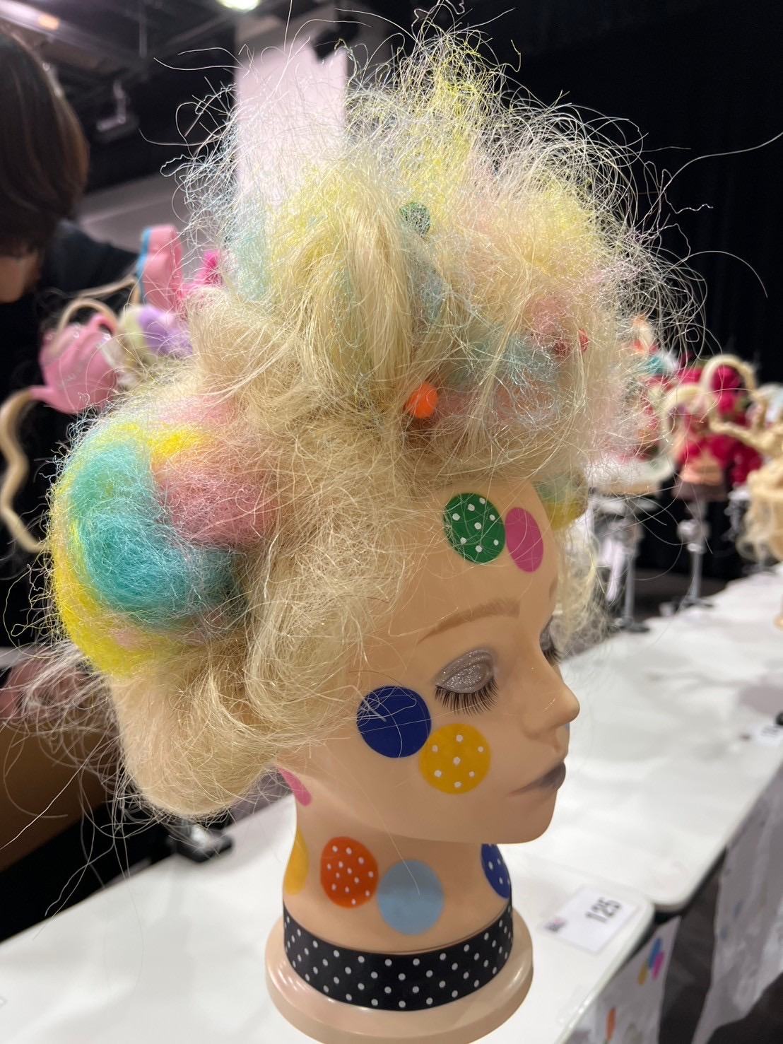 ヘアメイク科1年生ウィッグコンテスト - 原宿ベルエポック美容専門学校