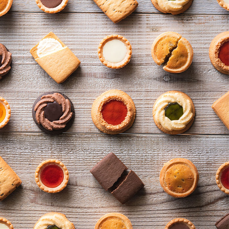 カフェスマイルセット 9個 （包装済） 中山製菓 ロシアケーキ｜ギフト