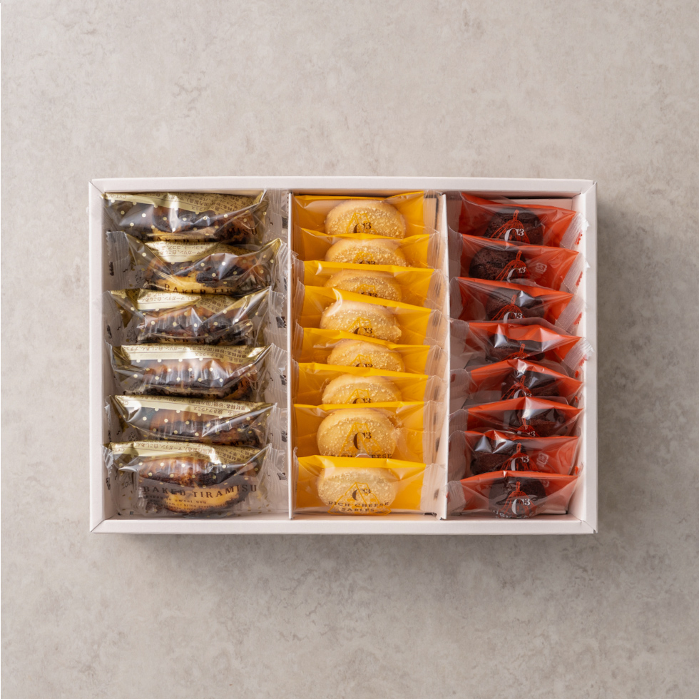 シーキューブ ハッピースウィートアソート S CAS(HS)-25RN｜ギフト