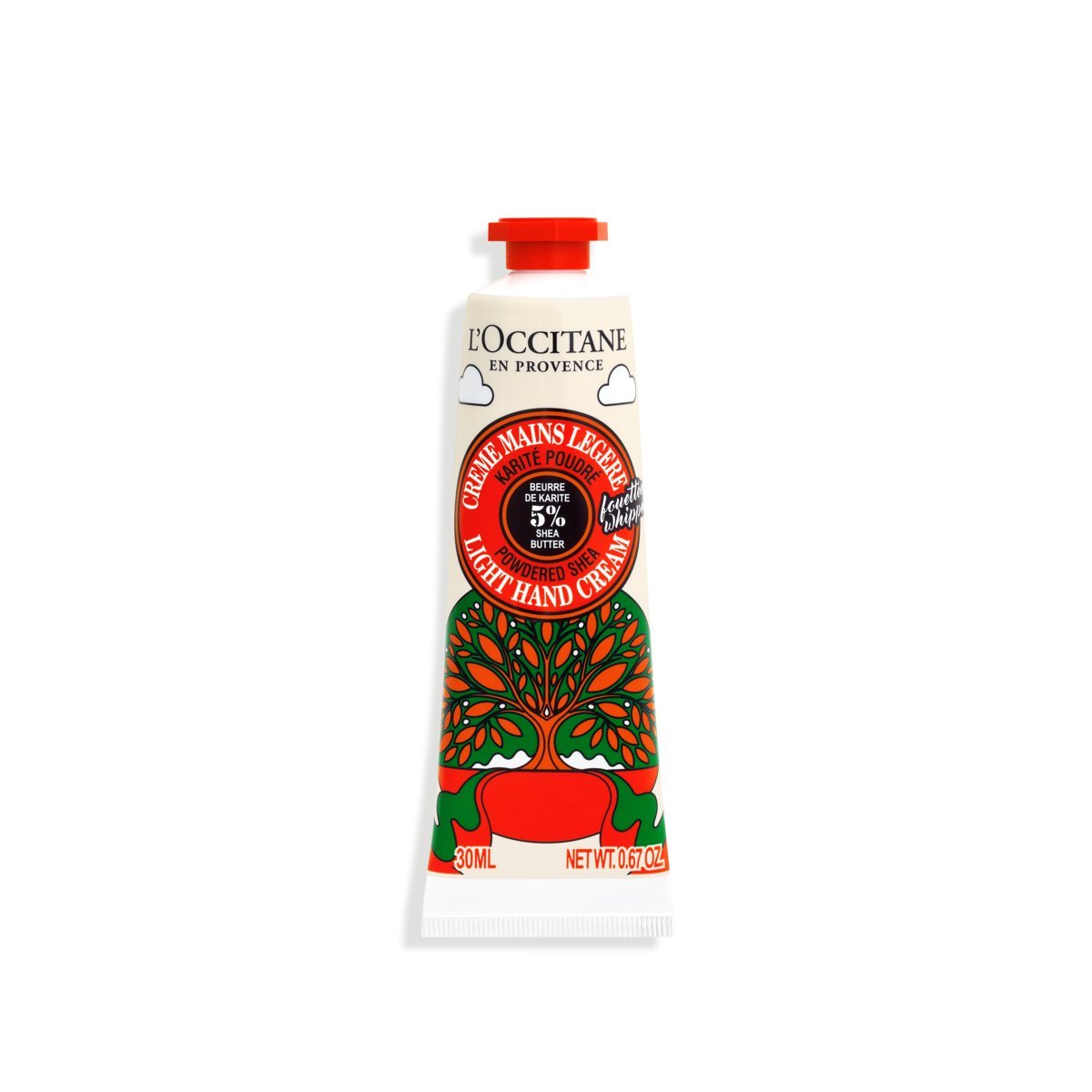 ロクシタン］ルミナスパウダー スノーシア ハンドクリーム［2023年 12