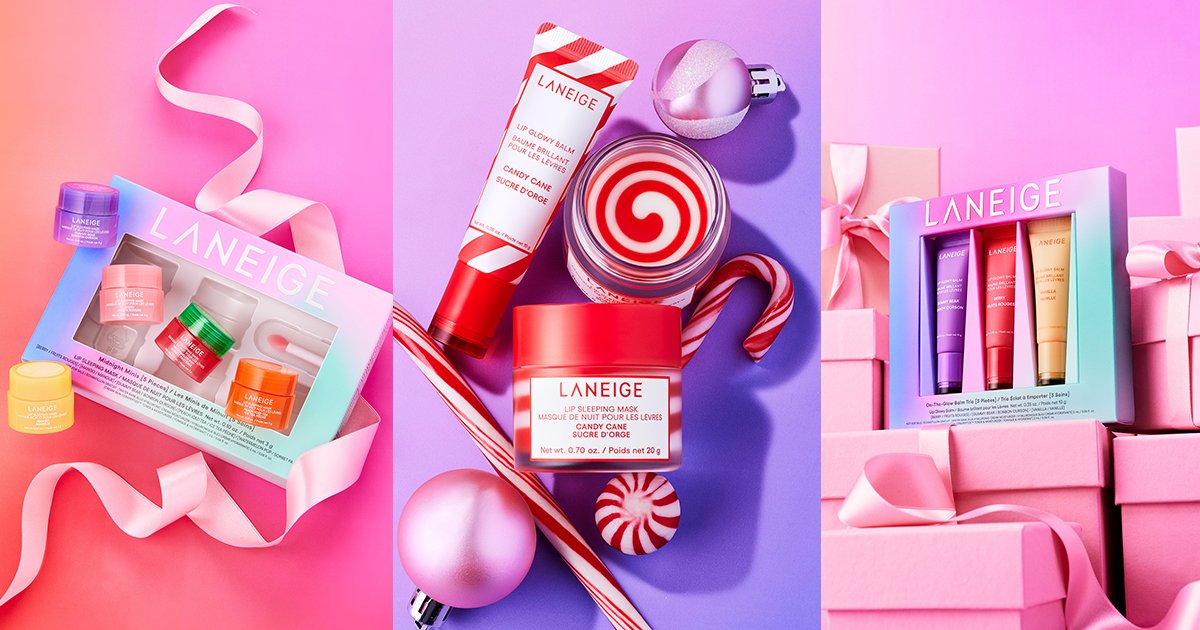 LANEIGE（ラネージュ）×クリスマスコフレ2024】人気リップスリーピング