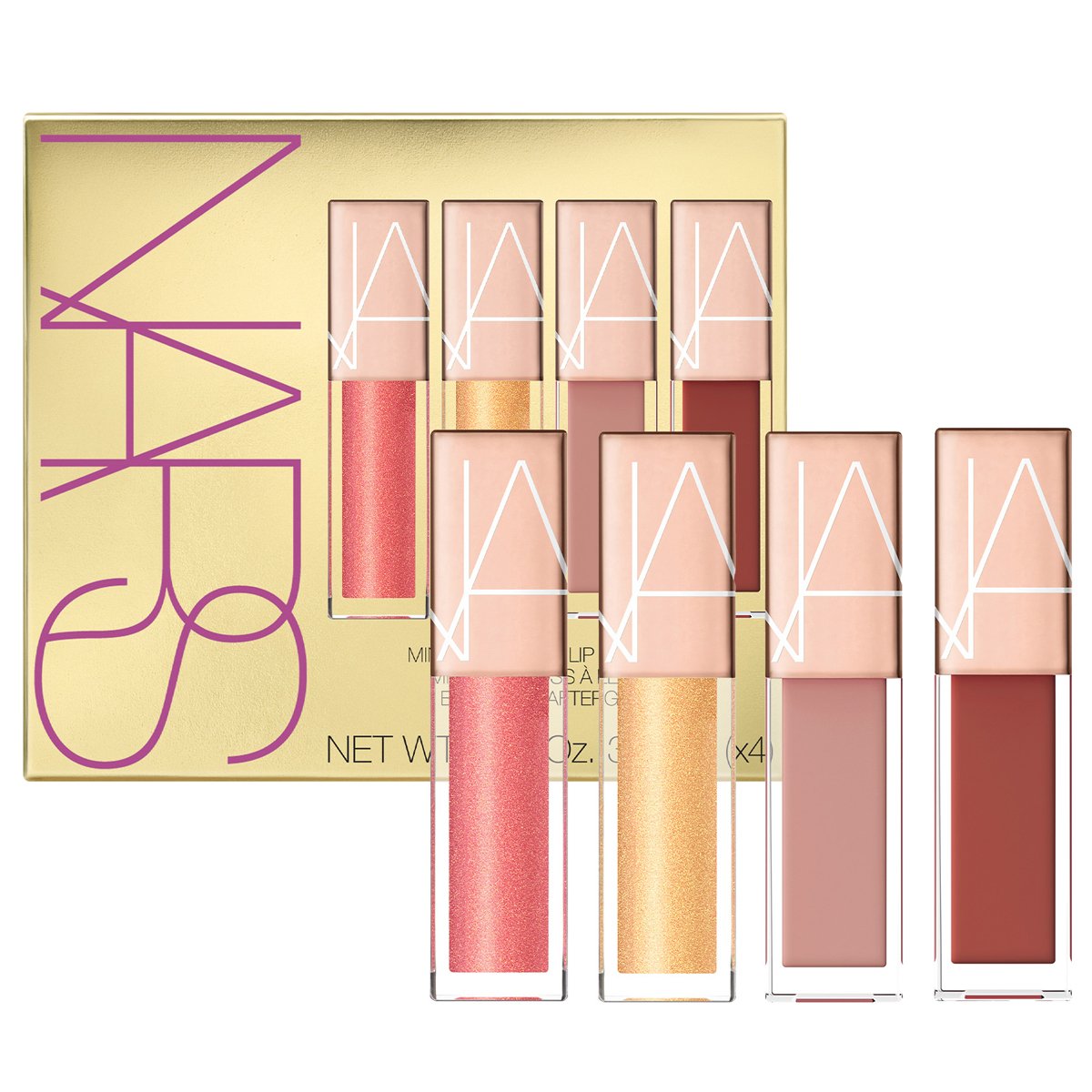 NARS（ナーズ）］ミニアフターグロー リップシャインセット［2024年12