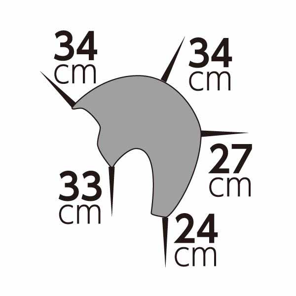 B-07s カットウイッグ (カラー/パーマ対応・人毛100%)【3日間新品保証