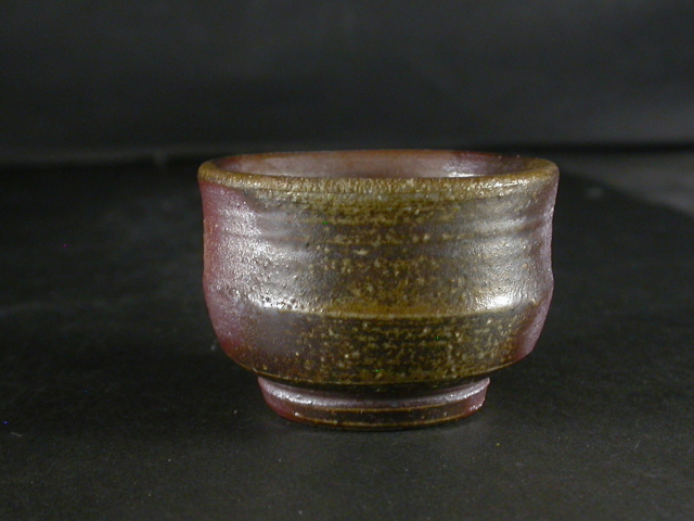 備前焼 登窯 備前焼中堅作家 森 神仙 黄ゴマぐい呑1 備前焼卸・小売